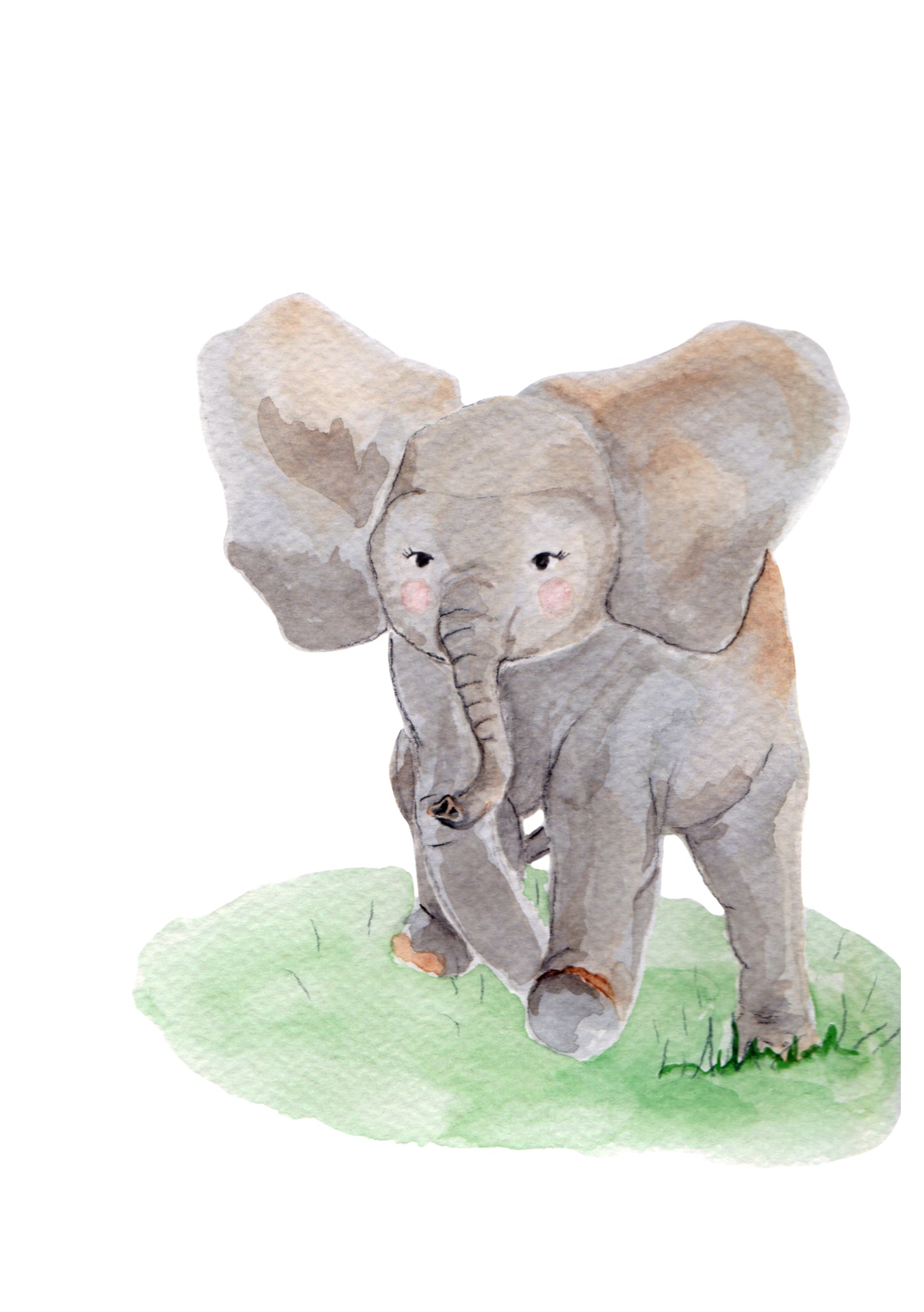 Elephant Elphie (fine art print)
