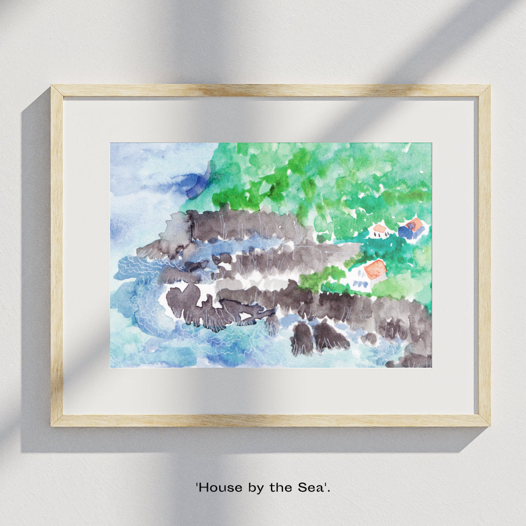 House by the Sea (giclée print)