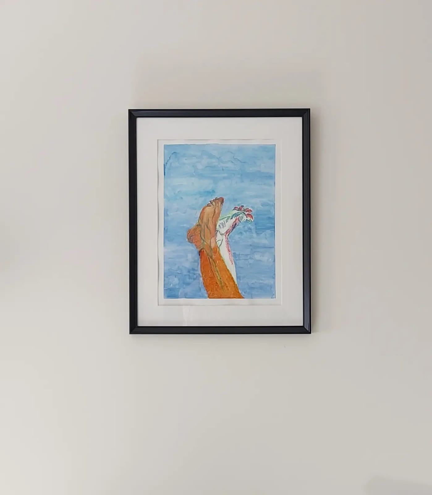 Feet on the clouds